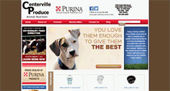 Desktop Screenshot of centervilleproduce.com